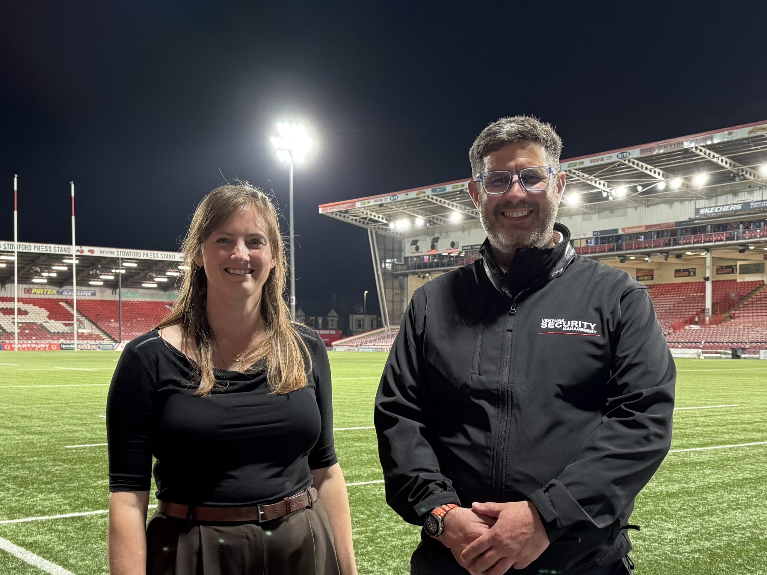 Venture Security secures contract for Gloucester Rugby Club