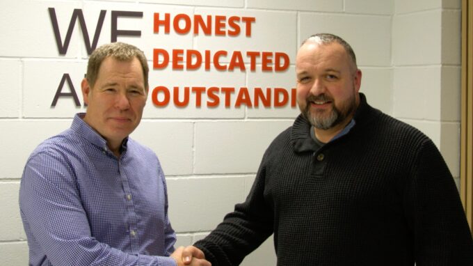 David Boyle People Director and Paul Howe MD from Venture Security