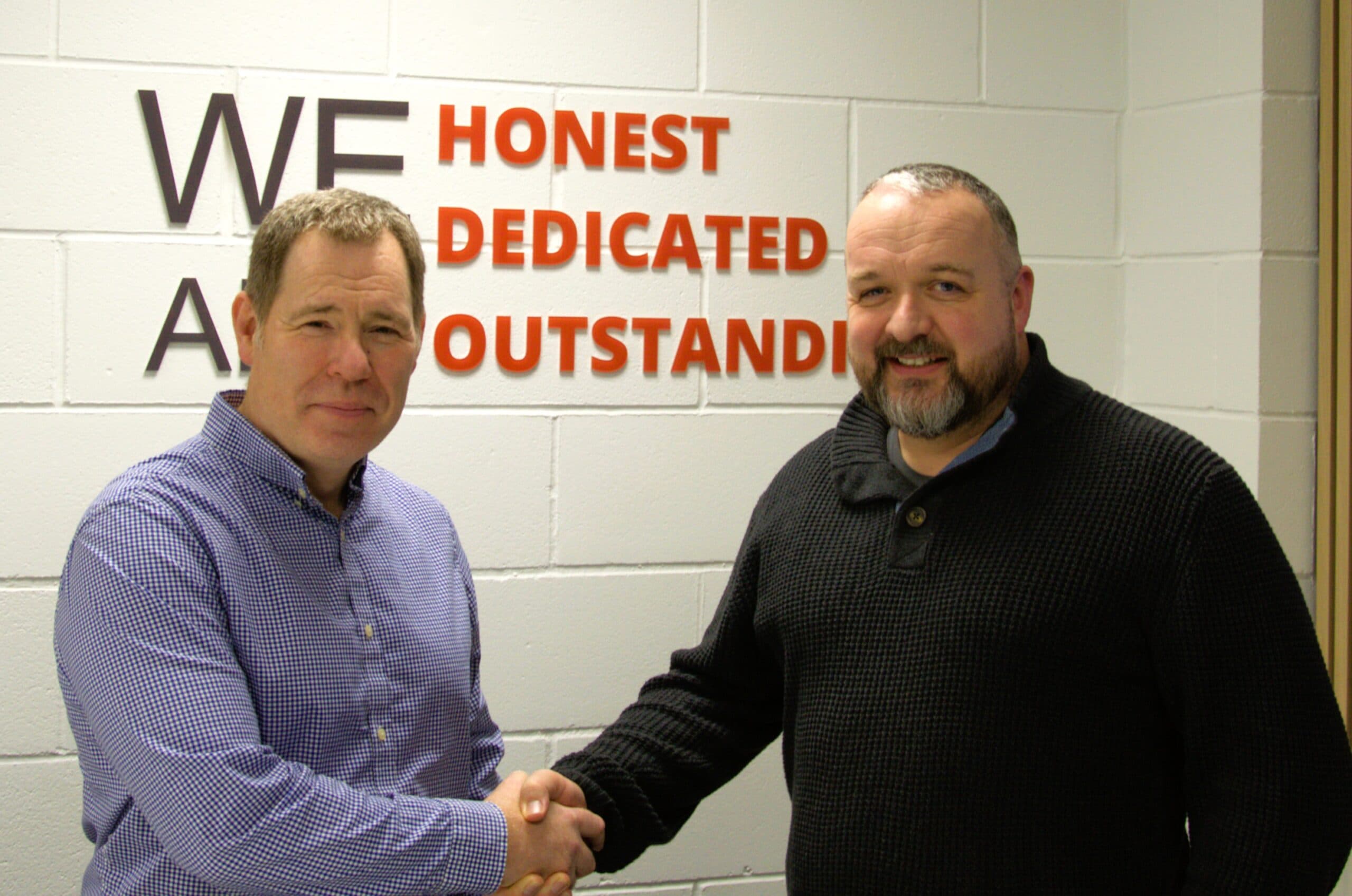 David Boyle People Director and Paul Howe MD from Venture Security