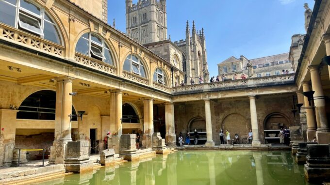 The Roman Baths protected by Venture Security