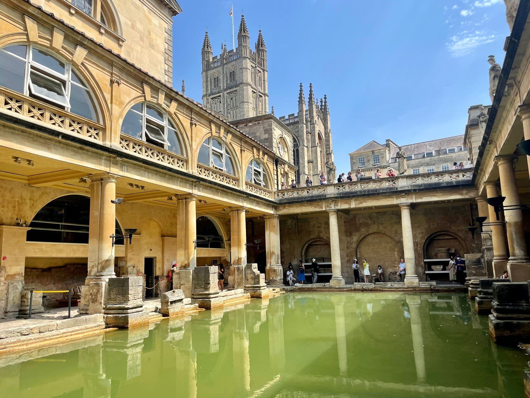 The Roman Baths protected by Venture Security